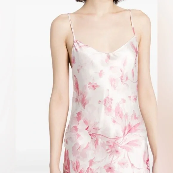 Reformation Parma floral silk dress in swoon NWT - Picture 2 of 8